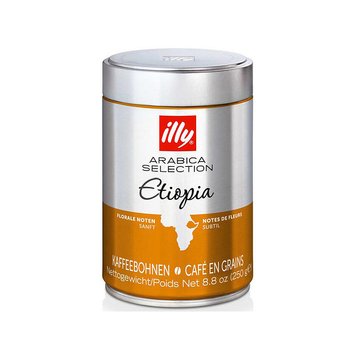 Кофе в зернах ILLY Ethiopia ж/банка 250 г 8003753970066 фото