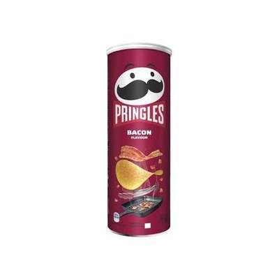 Чіпси Pringles Bacon Бекон 165 гр ТМ Pringles Прінглс США 111889 фото