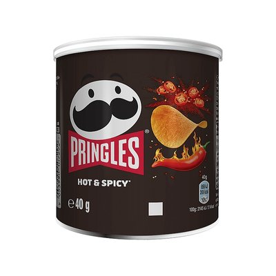 Чіпси Pringles Mini Hot & Spicy Гострі Спеції 40 г 112594 фото
