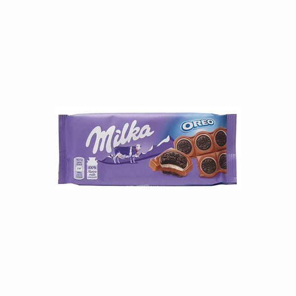 Шоколад молочний Milka Oreo Sandwich Мілка Орео Сендвіч 92 г 112109 фото