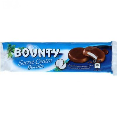 Печиво Bounty Secret Centre Biscuits 132g 111592 фото