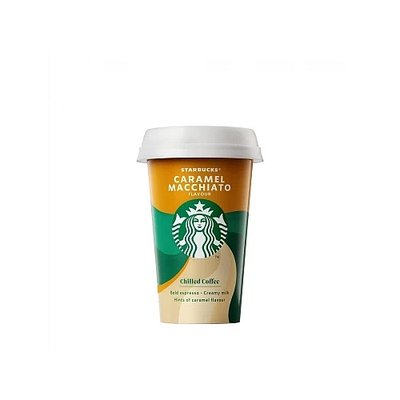 Холодна кава Caramel Macchiato Карамель Макіято 220 мл ТМ Starbucks Старбакс США 111792 фото