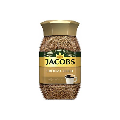 Кава розчинна Jacobs Cronat Gold середнє обсмаження 200 г ТМ Jacobs Якобз Німеччина 111943 фото