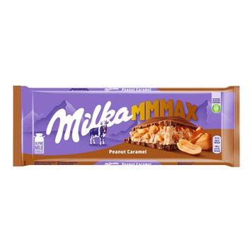 Шоколад Milka MMMAX Peanut Caramel Арахіс із Карамеллю 276 г 7622210612267 фото