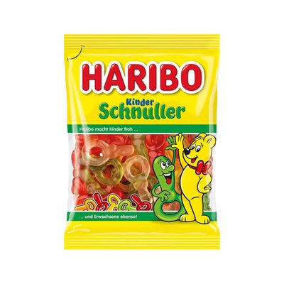 Желейки Kinder Schnuller  Дитяча пустушка  175 г ТМ Haribo Харибо Німеччина 111844 фото