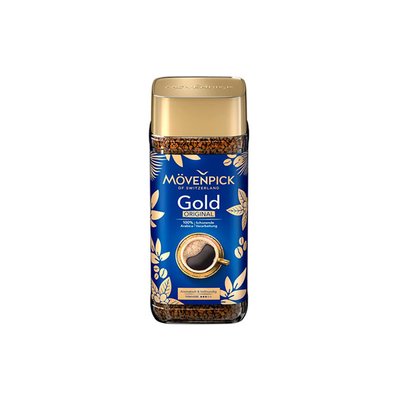 Кава розчинна Movenpick Gold Original 100% Арабіка 100 г 112423 фото
