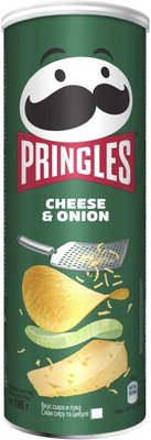 Чіпси Pringles Cheese & Onion 165 г 111116 фото