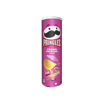 Чипсы Pringles Prawn Cocktail Коктейль из креветок 165 гр ТМ Pringles Принглс США 111891 фото