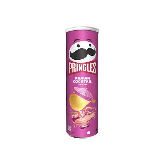 Чіпси Pringles Prawn Cocktail Коктейль із креветок 165 гр ТМ Pringles Принглс США 111891 фото