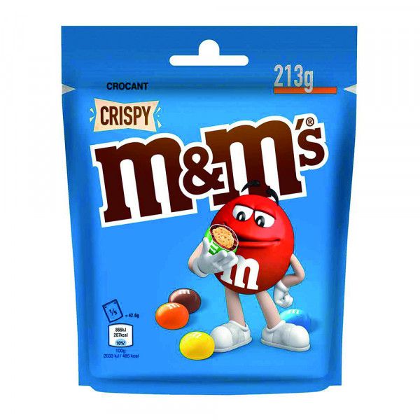 Драже Crispy M&M`s 213г 5000159561730 фото