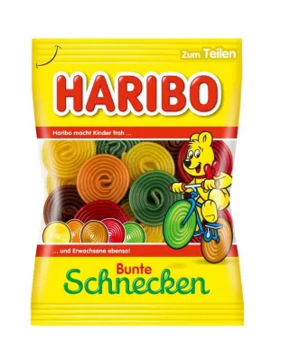 Желейки Haribo Bunte Schnecken 175 г 111150 фото