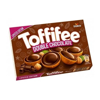 Конфеты Toffifee Double Chocolate Двойной Шоколад 125 г 112546 фото