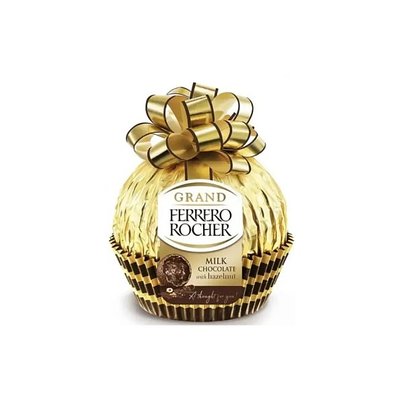 Цукерка Ferrero Rocher Grande молочний шоколад 125 г 112376 фото