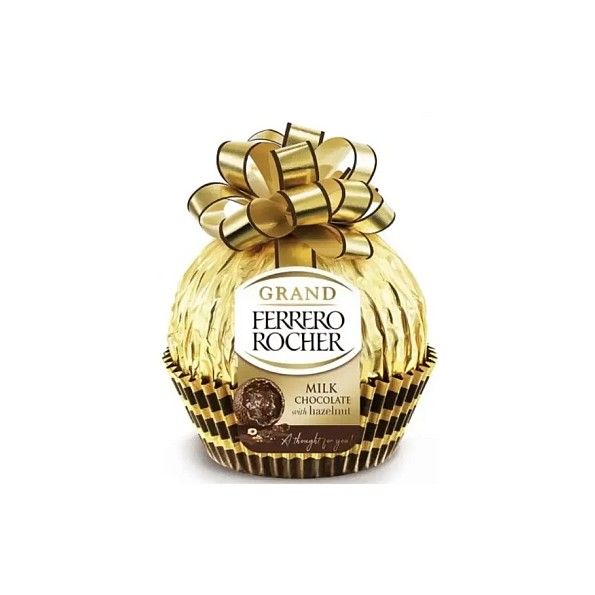 Конфета Ferrero Rocher Grande молочный шоколад 125 г 112376 фото