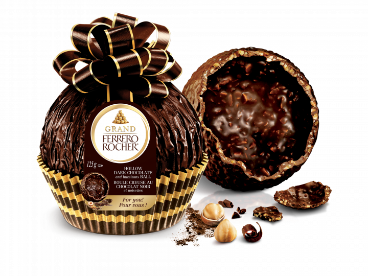 Конфета Ferrero Rocher Grande темный шоколад 125 г 112377 фото