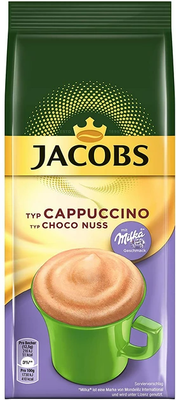 Капучино Jacobs Milka choco nuss 500 г 111171 фото