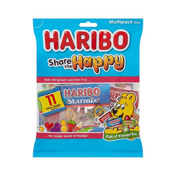 Жувальні цукерки Haribo Share the Happy Мікс 176 г ТМ Haribo Харібо Німеччина 112001 фото