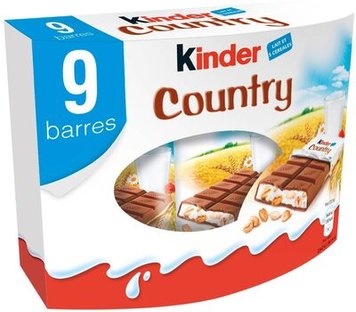 Батончики Kinder Country 9s 211 г 111393 фото