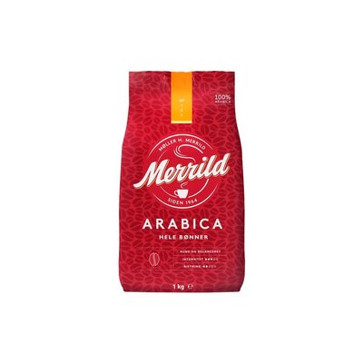 Кава в зернах Lavazza Merrild № 103 100% Арабіка середнє обсмаження 1000 г 112055 фото