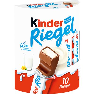 Батончики молочный шоколад Kinder Riegel 210г 111557 фото