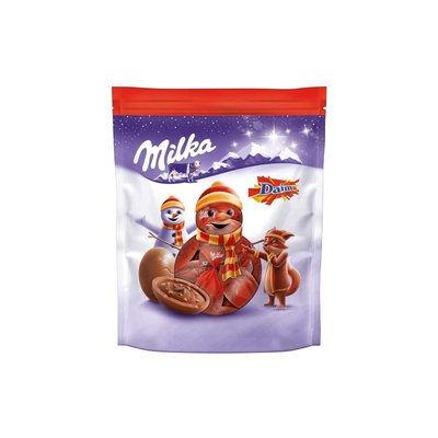 Шоколадні цукерки Milka Bonbons Daim з мигдальною карамеллю 86 г 112359 фото