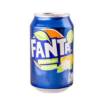 Газована вода Fanta Lemon & Elderflower Фанта Лимон та бузина 330 мл ТМ Coca-Cola Кока Кола Німеччина 111784 фото