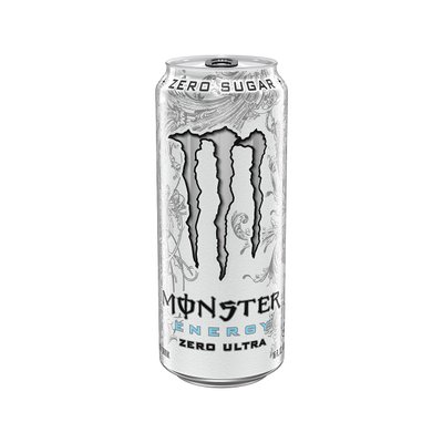 Напій енергетик Monster Zero Ultra Білий освіжаючий 500 мл ТМ Monster Монстр Велика Британія 111909 фото