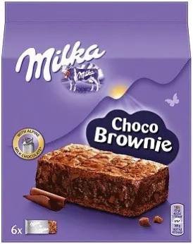 Шоколадний бісквіт Milka Choco Brownie, 6 шт х 25 гр 111660 фото