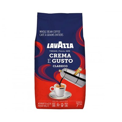 Кава зернова Lavazza Crema E Gusto Classico 1000 г 111181 фото