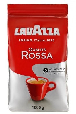 Кава зернова Lavazza Rossa 1000 г 111182 фото