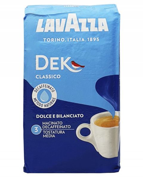 Кава мелена Lavazza Dek Classico 250 г 111132 фото