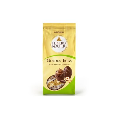 Цукерки Золоті Яйця Ferrero Rocher Golden Eggs Milk Молочний шоколад 90 г 112145 фото