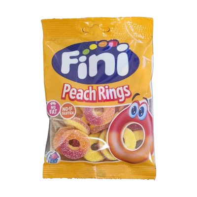 Желейки fini peach rings 85г 111615 фото