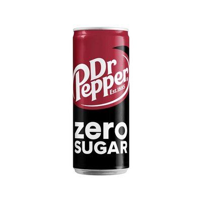 Газована вода Dr. Pepper Zero Sugar Без цукру 330 мл 8435185953711 фото