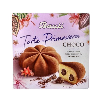 Итальянский кекс Bauli Torte Primavera Choco Шоколадный крем 375 г 112583 фото