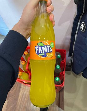 Газована вода Фанта Fanta у склі 1 л 112516 фото