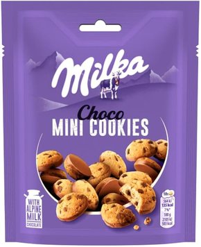 Печиво Milka Mini Cookies 110g 7622201135836 фото