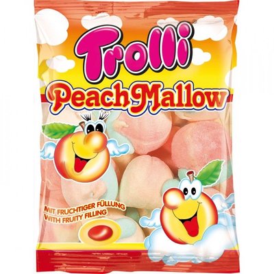 Маршмеллоу Trolli Peach Mallow 150г 111583 фото