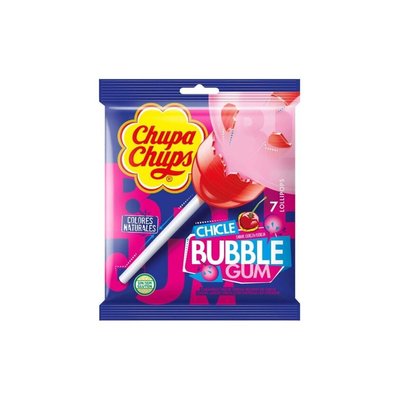 Леденцы Чупа Чупс Chupa Chups Bubble Gum с жвачкой 126 г 112199 фото