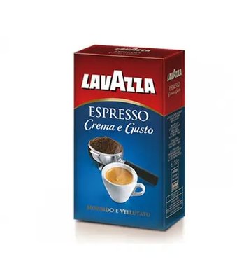 Кава мелена Lavazza Crema e Gusto Espresso Еспресо арабіка та робуста 250 г ТМ Lavazza Лавацца Італія 111969 фото