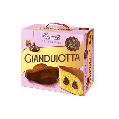 Итальянский кулич панеттоне Bauli Colomba Gianduiotta с шоколадным кремом 750 г 112585 фото