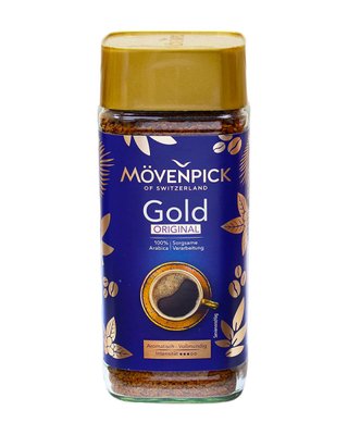 Кава розчинна Movenpick Gold Original 200 г 111190 фото
