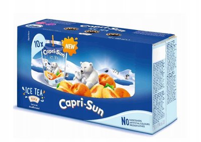 Сок Капризон холодный чай Capri-Sun ice tea 10*200g   111571 фото