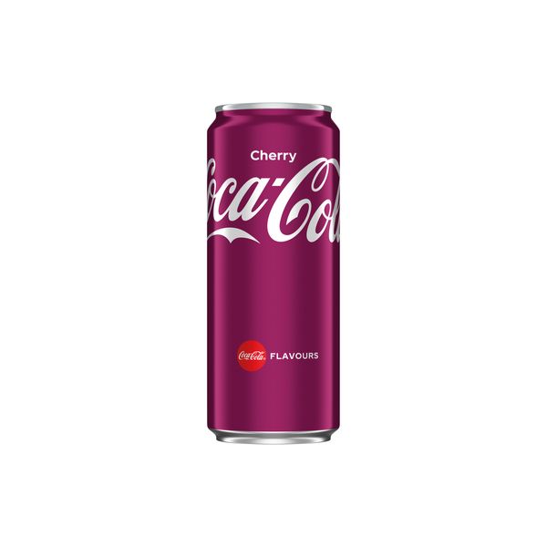 Газировка Coca-Cola Cherry тонкая Кока-Кола Вишня 330 мл 112221 фото