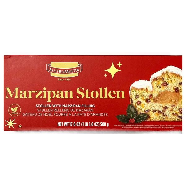 Штоллен Marzipan Stollen KuchenMeister з Марципаном 500 г 52594000614 фото