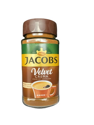 Кофе растворимый Jacobs Velvet crema 200 г 111193 фото