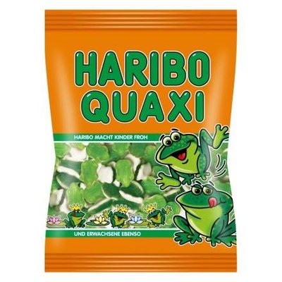 Жувальні цукерки HARIBO Quaxi жаби 175г 111674 фото