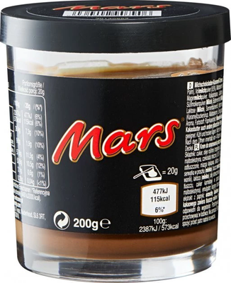 Шоколадная паста Mars 200 г 111300 фото