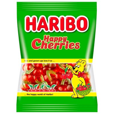 Желейні цукерки Haribo Happy Cherries 175g 111586 фото