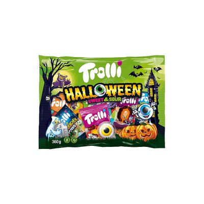 Желейки Trolli Halloween Sweet&Sour Ассорти Хэллоуин 360 г 4000512365020 фото